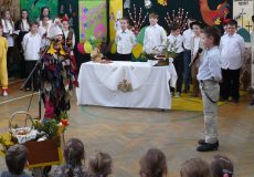 Przedstawienie klasy 3b szkoły podstawowej