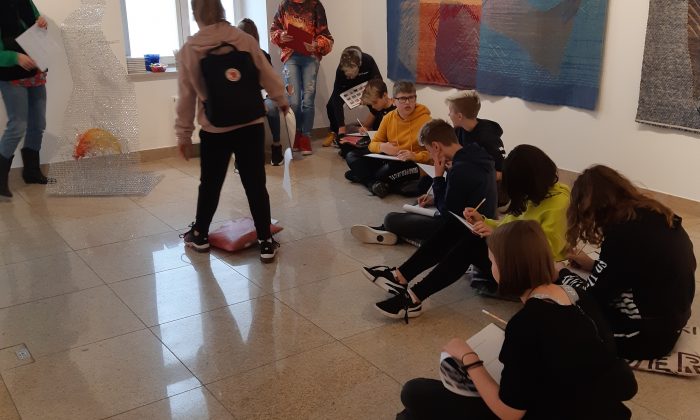 ZAJĘCIA EDUKACYJNE    W GALERII SZTUKI