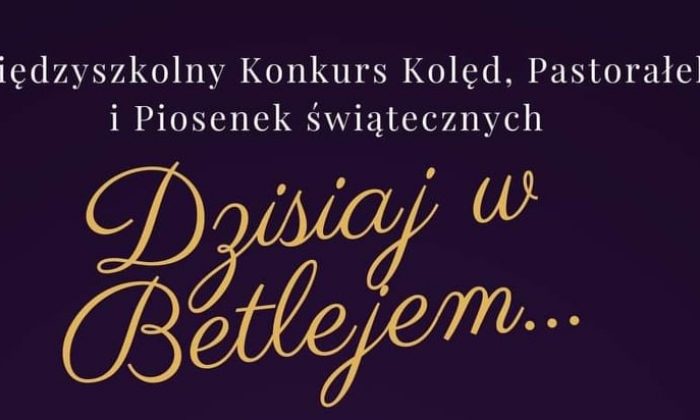 Lista uczestników zakwalifikowanych do I Konkursu Kolęd, Pastorałek i piosenek świątecznych „Dzisiaj w Betlejem”