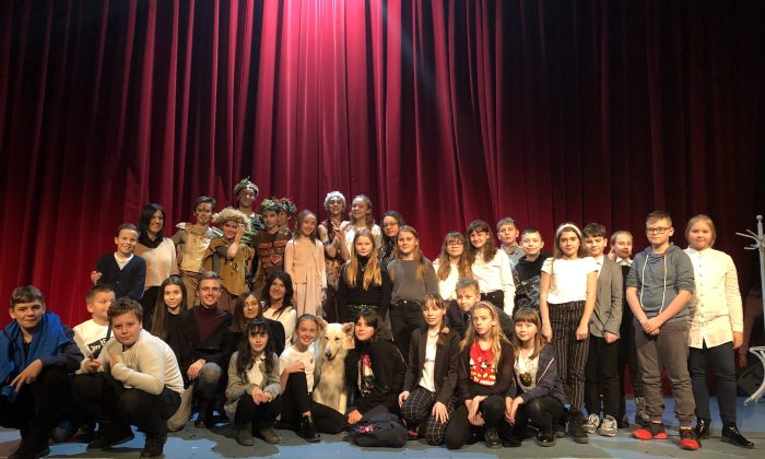 Klasa 5c w teatrze Buffo