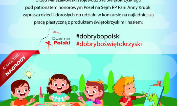 Konkurs plastyczny „#dobrybopolski #dobryboświętokrzyski”
