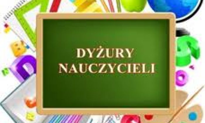 HARMONOGRAM DYŻURÓW NAUCZYCIELI W DNIACH 31.05-02.06.2021 r. NA PLATFORMIE MICROSOFT TEAMS.