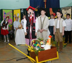 Przedstawienie klasy 3b szkoły podstawowej