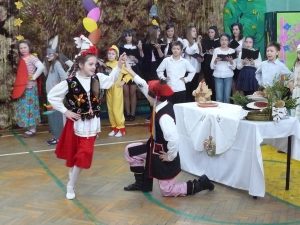 Przedstawienie klasy 3b szkoły podstawowej