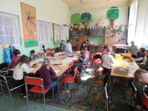 Zajęcia na świetlicy szkolnej