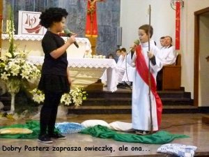 Mini-sztuka o Zabłąkanej Owieczce i DOBRYM PASTERZU