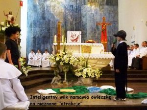 Mini-sztuka o Zabłąkanej Owieczce i DOBRYM PASTERZU