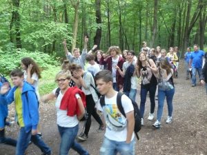 Rajd pieszy szlakiem do Rezerwatu Biesak Białogon