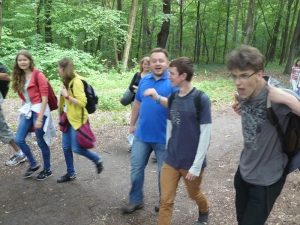 Rajd pieszy szlakiem do Rezerwatu Biesak Białogon