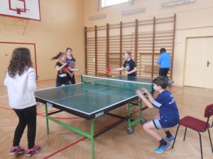 III Wiosenny Turniej Tenisa Stołowego dla klas 4-6 SP 9