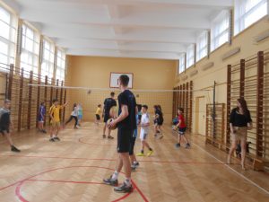 Dziś w naszej szkole gościli siatkarze Effectora Kielce