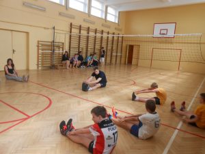 Dziś w naszej szkole gościli siatkarze Effectora Kielce