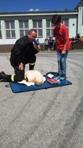 Wizyta Strażaków w naszej szkole